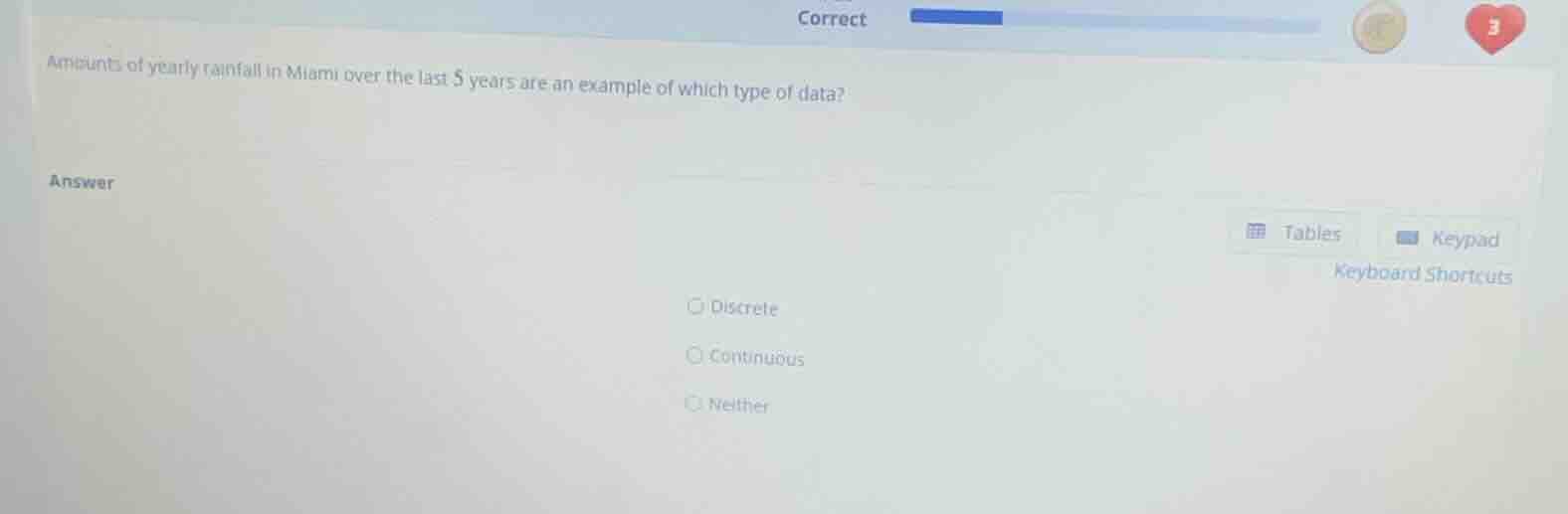 amounts of yearly rainfall in miami over the last 5 years are an exampl…