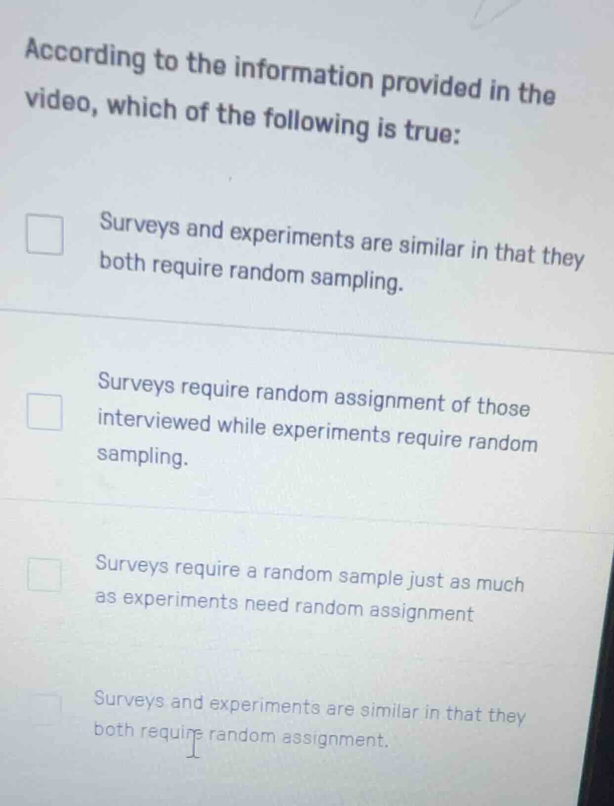 according to the information provided in the video, which of the follow…