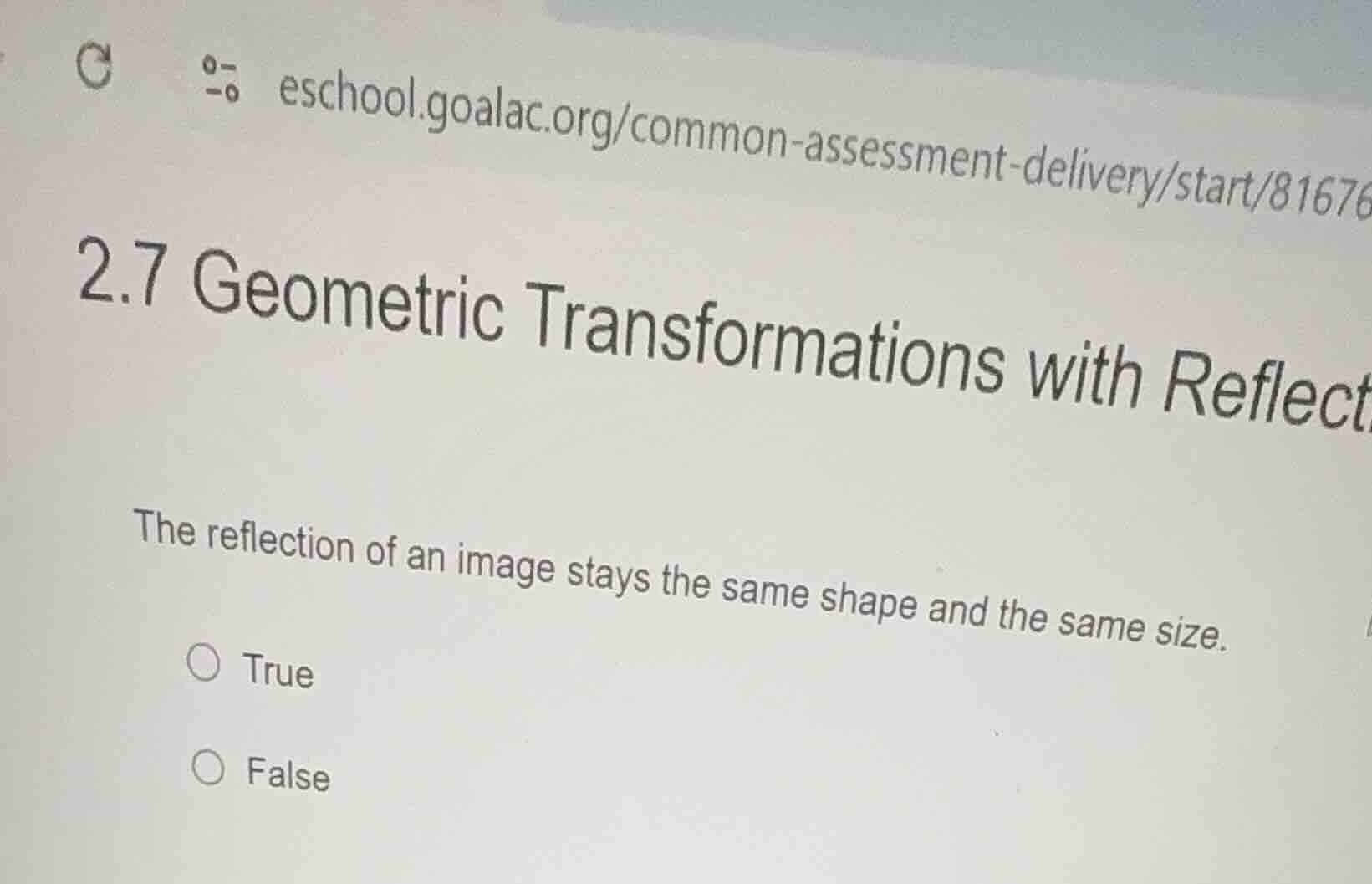 2.7 geometric transformations with reflect the reflection of an image s…