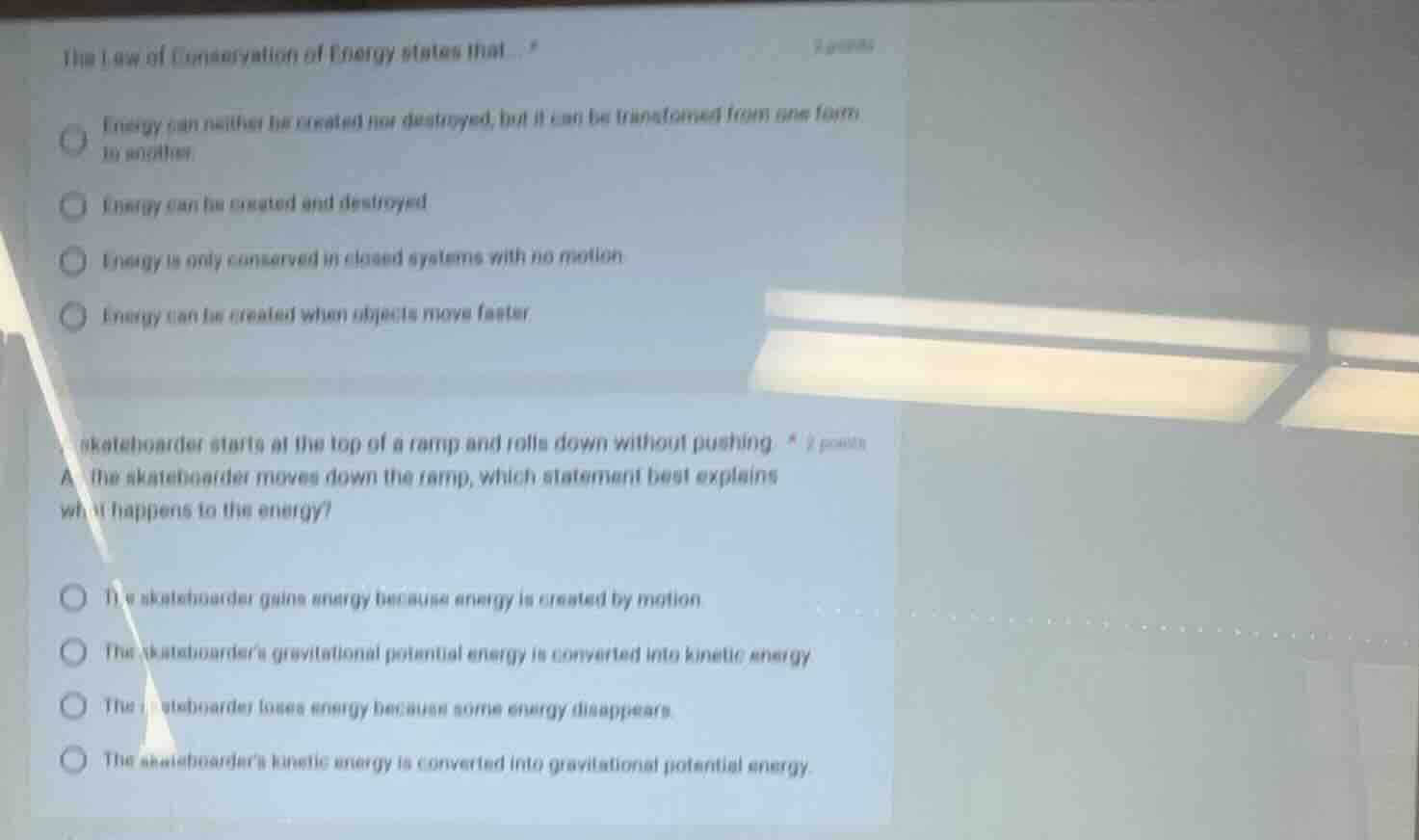 the law of conservation of energy states that... energy can neither be …