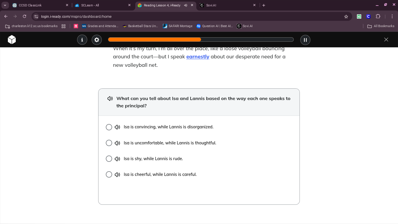 when its my turn, im all over the place, like a loose volleyball bounci…