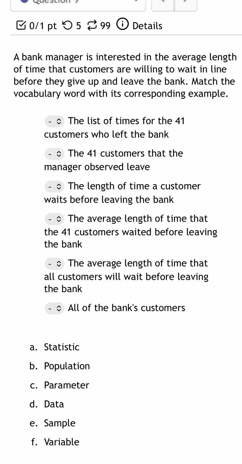 a bank manager is interested in the average length of time that custome…