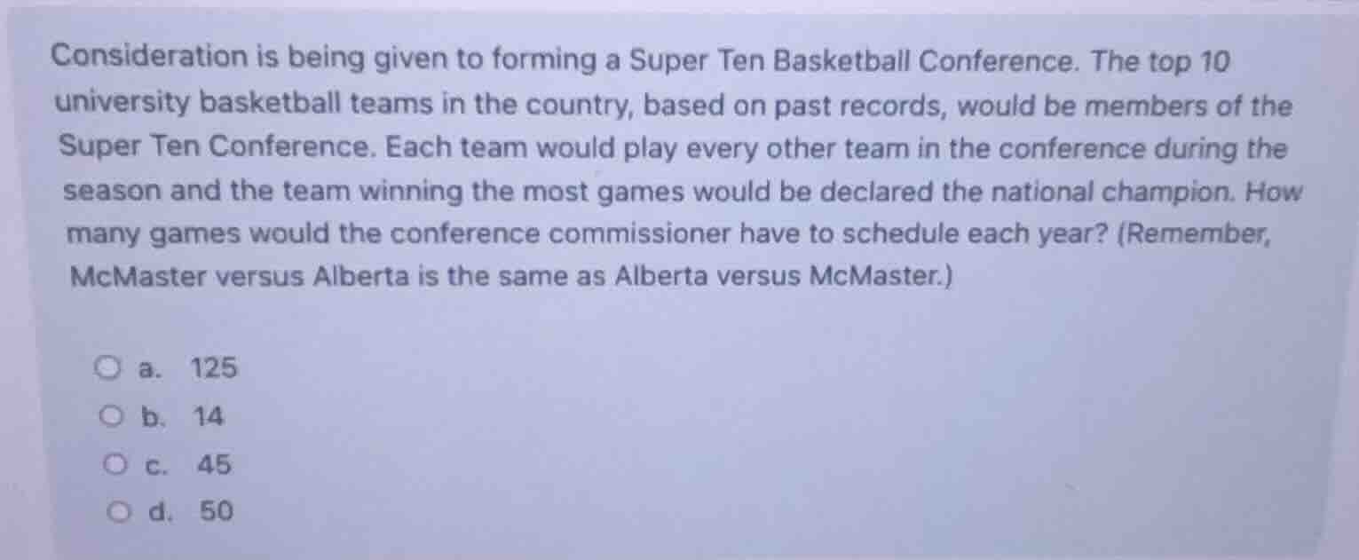 consideration is being given to forming a super ten basketball conferen…