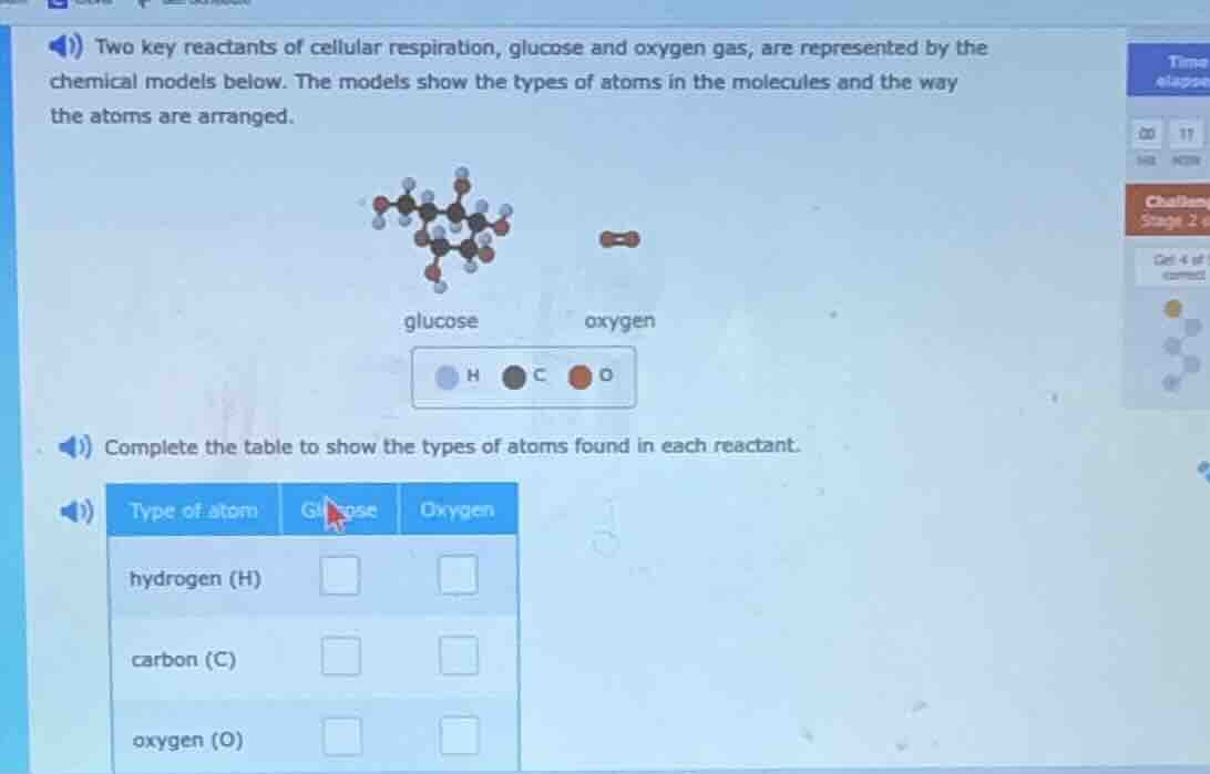 two key reactants of cellular respiration, glucose and oxygen gas, are …