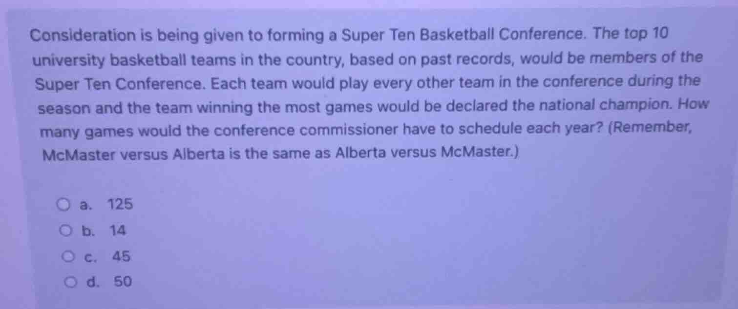 consideration is being given to forming a super ten basketball conferen…