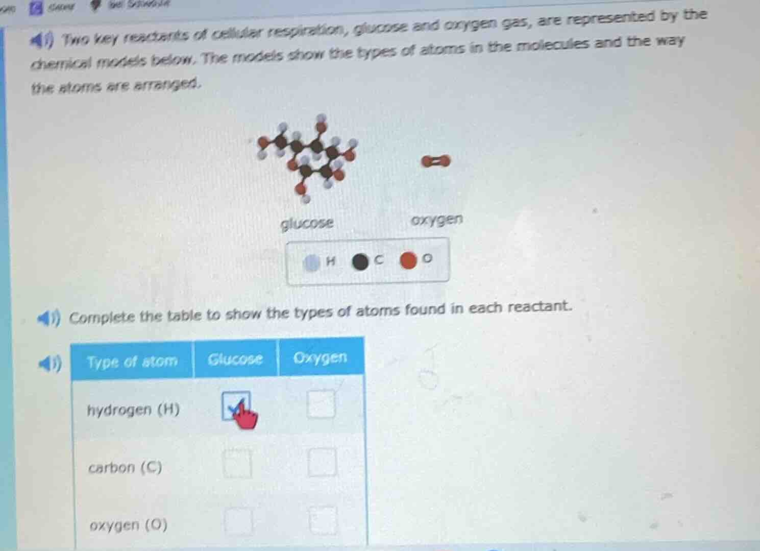 two key reactants of cellular respiration, glucose and oxygen gas, are …