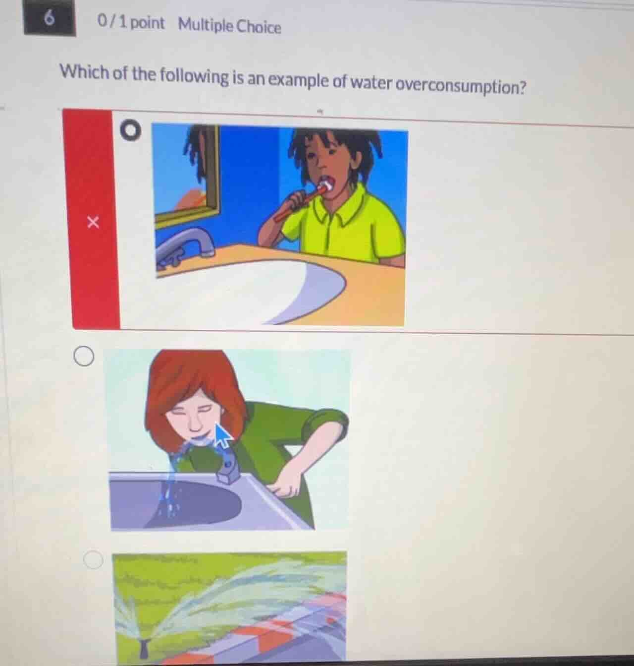 6 0/1 point multiple choice which of the following is an example of wat…