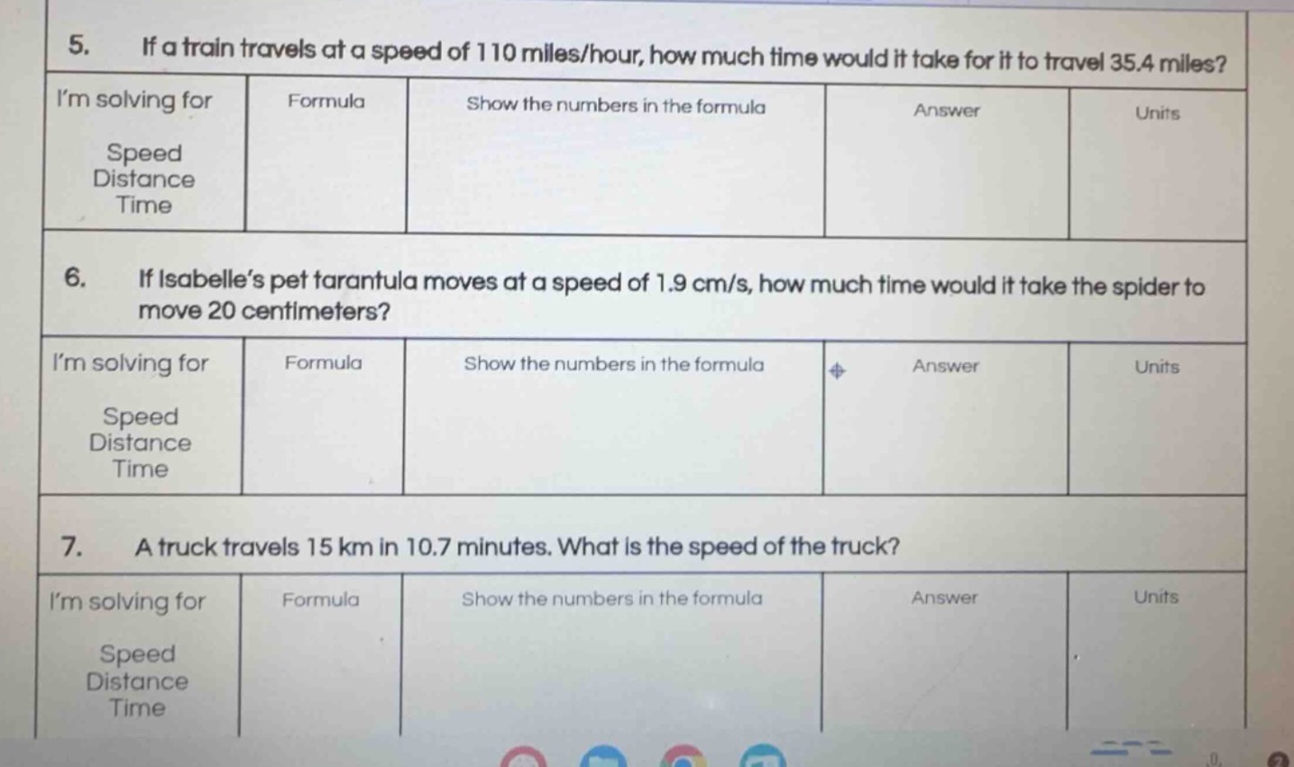 5. if a train travels at a speed of 110 miles/hour, how much time would…