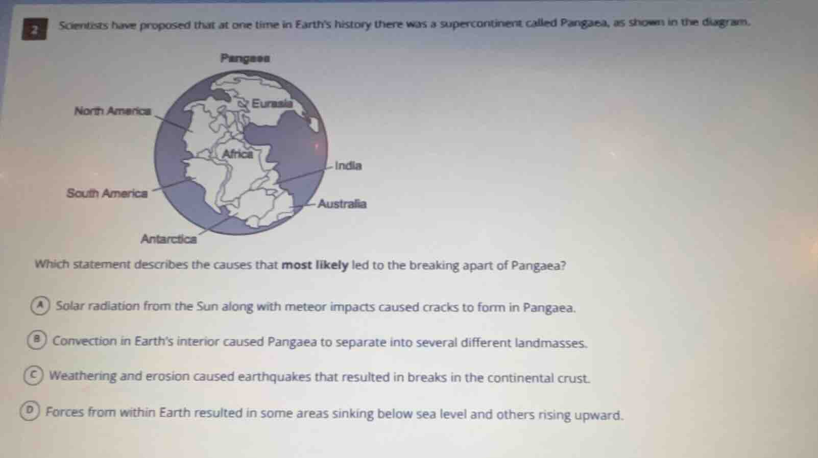 2 scientists have proposed that at one time in earths history there was…