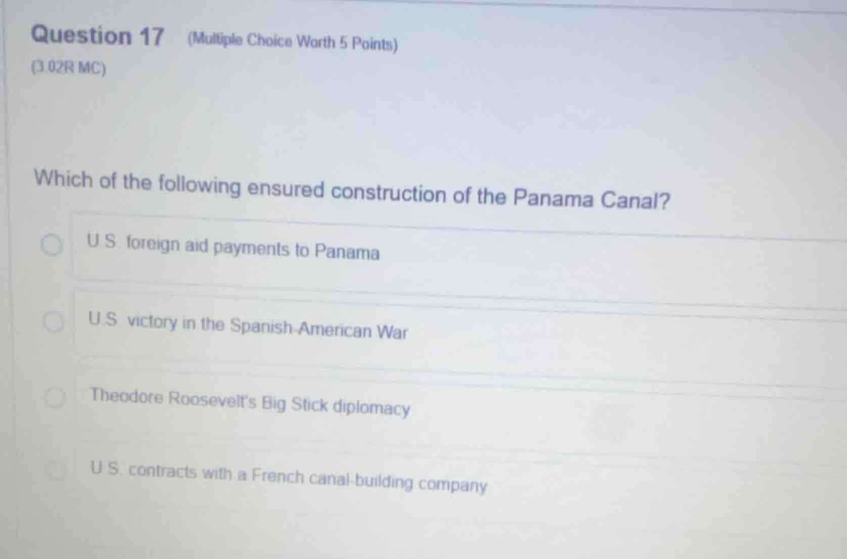 question 17 (multiple choice worth 5 points) (3 02r mc) which of the fo…