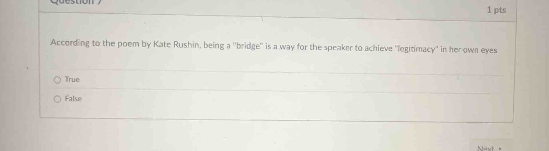 according to the poem by kate rushin, being a \bridge\ is a way for the…