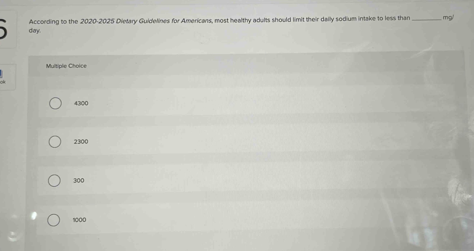 according to the 2020-2025 dietary guidelines for americans, most healt…