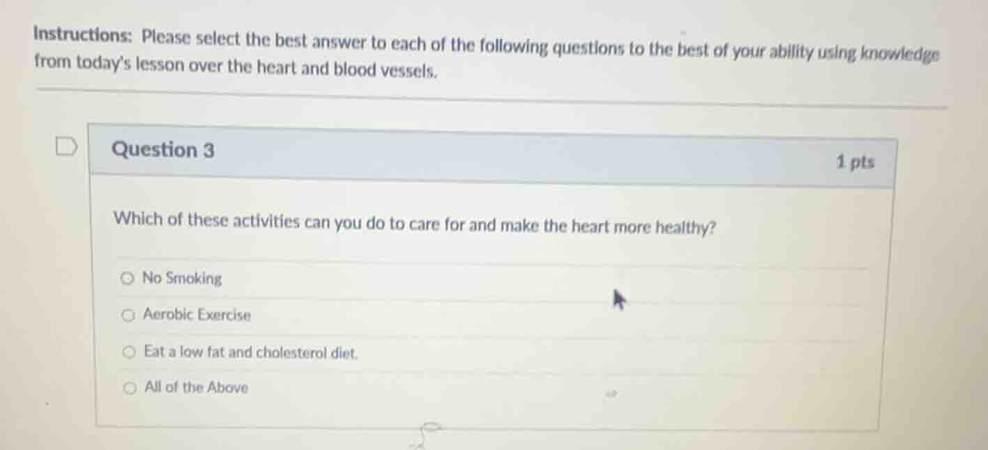 instructions: please select the best answer to each of the following qu…