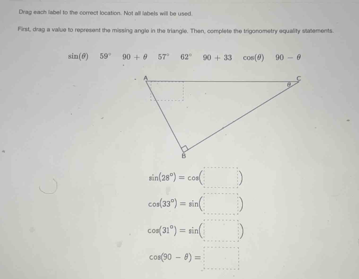drag each label to the correct location. not all labels will be used. f…