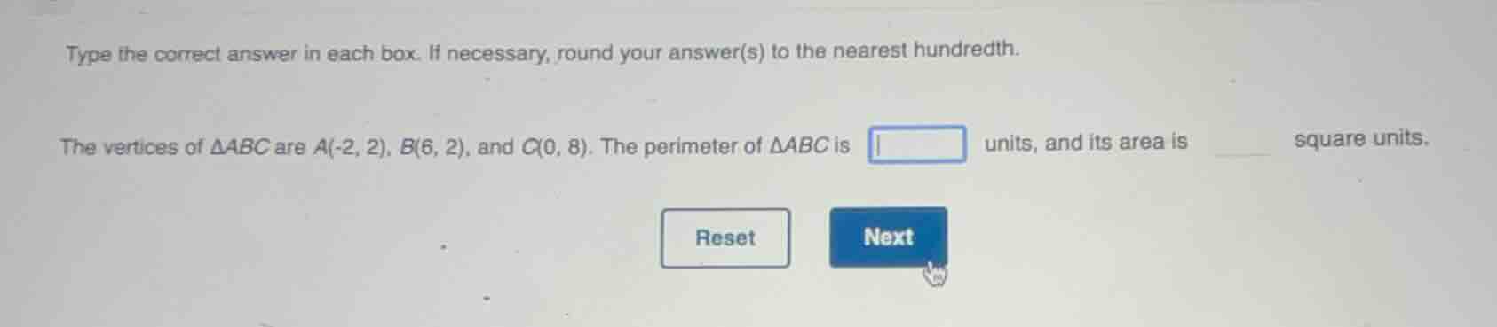 type the correct answer in each box. if necessary, round your answer(s)…