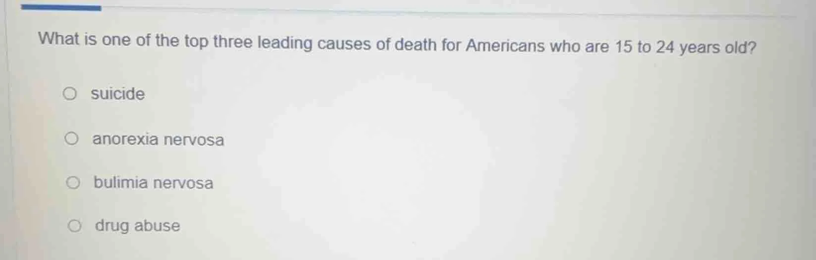 what is one of the top three leading causes of death for americans who …