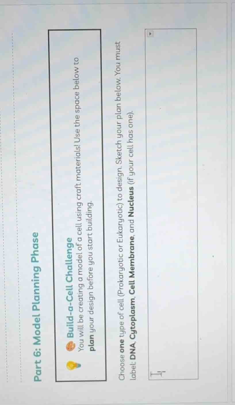 part 6: model planning phase build - a - cell challenge you will be cre…