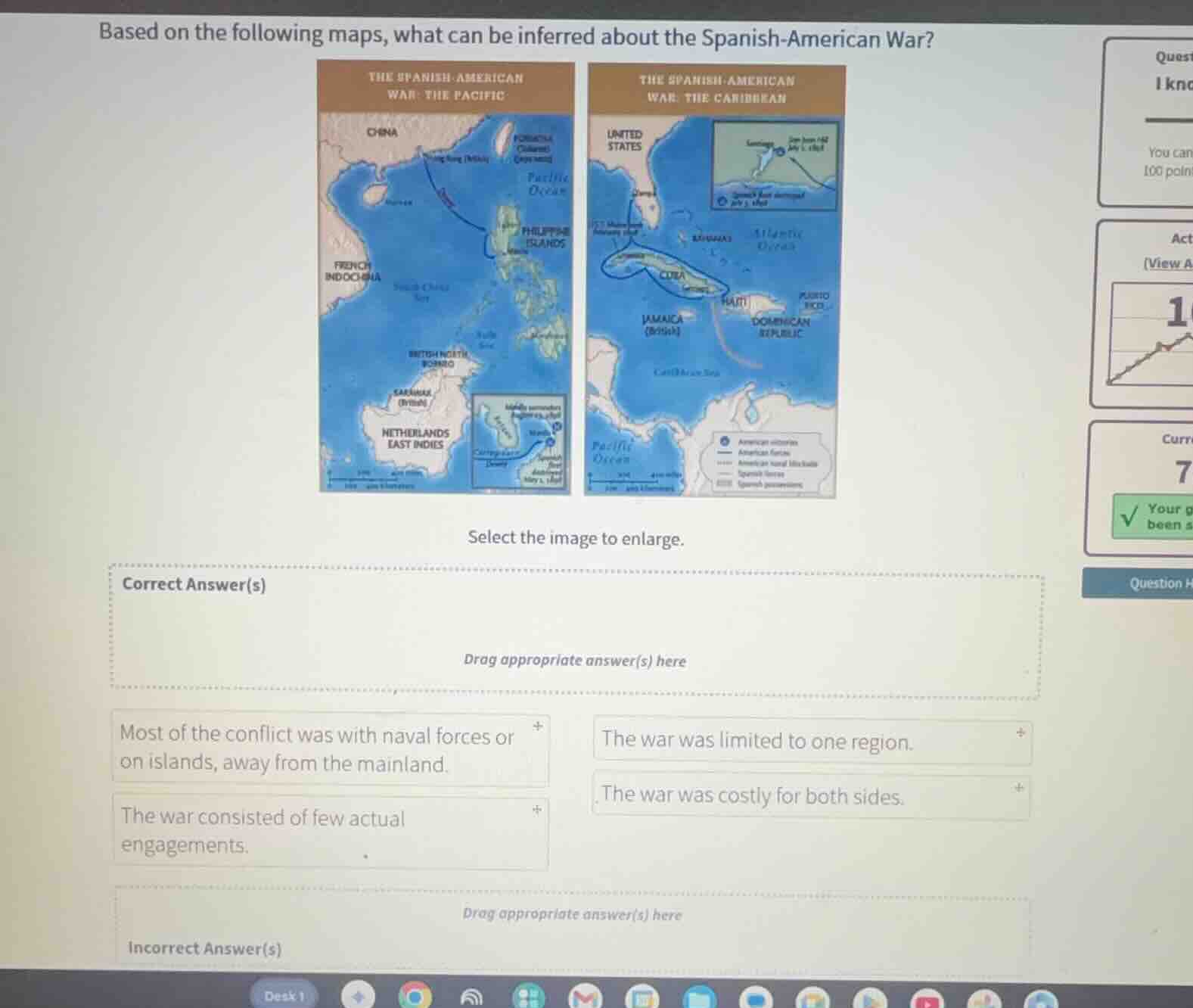 based on the following maps, what can be inferred about the spanish - a…