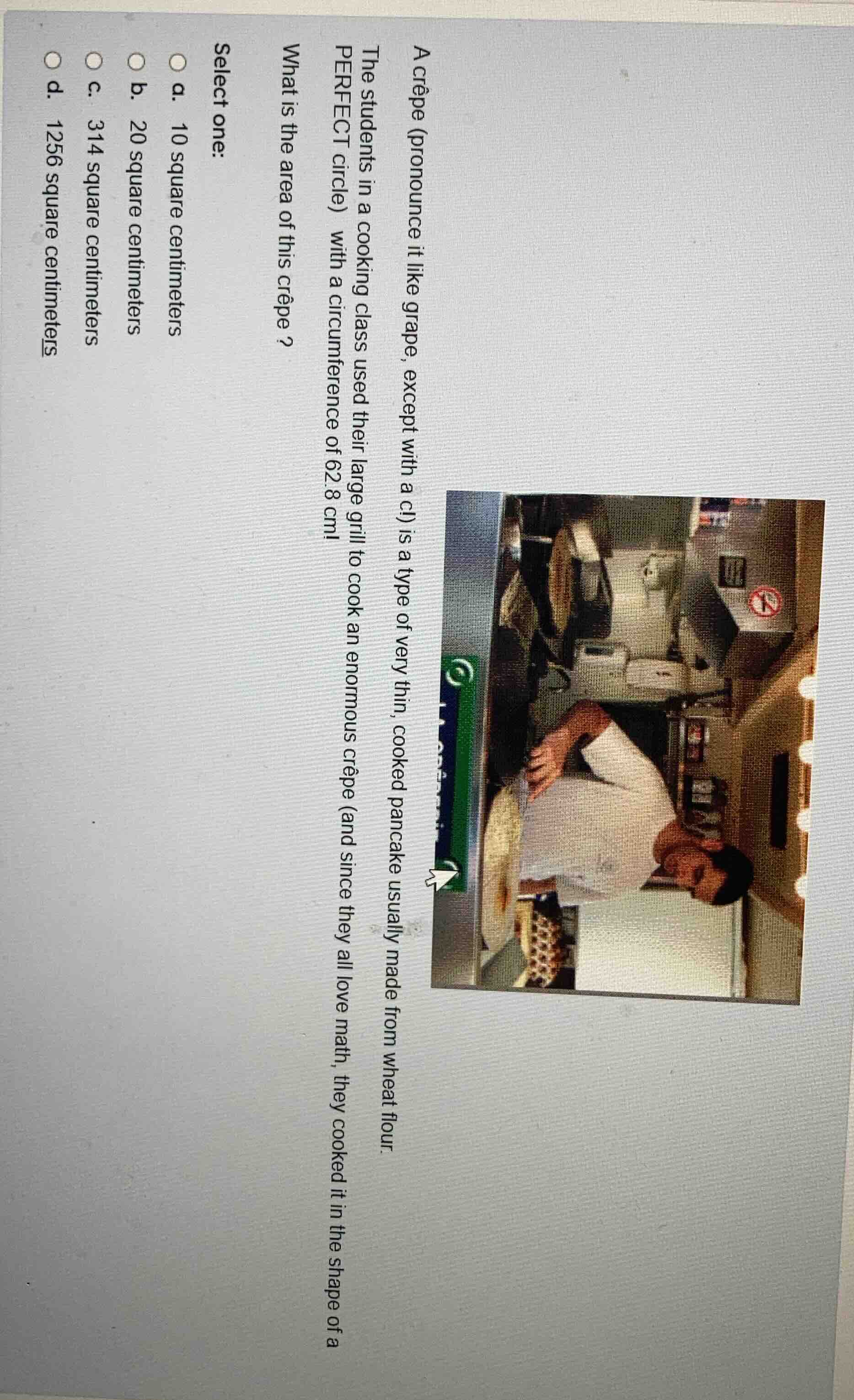 a crêpe (pronounce it like grape, except with a c!) is a type of very t…