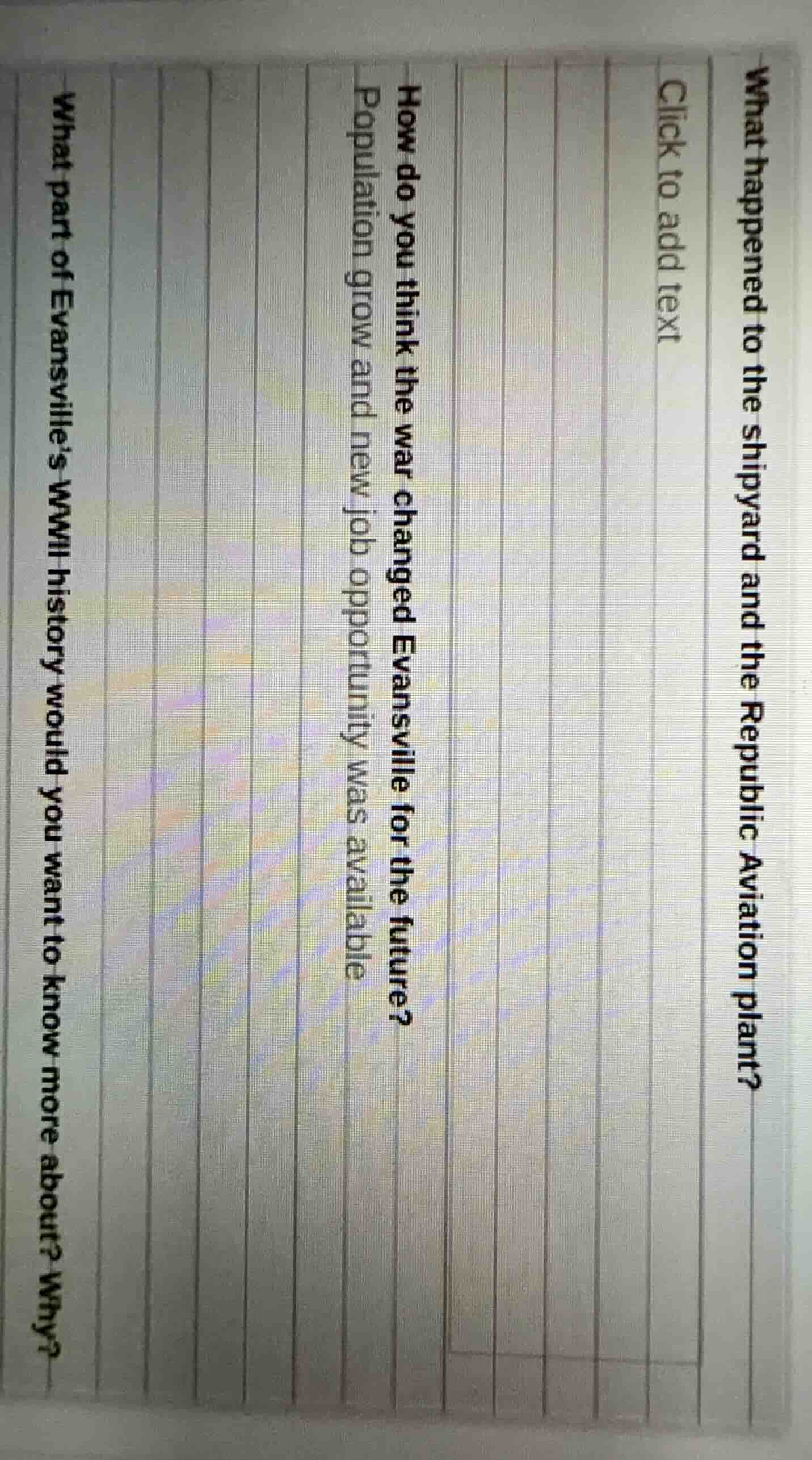 what happened to the shipyard and the republic aviation plant? click to…