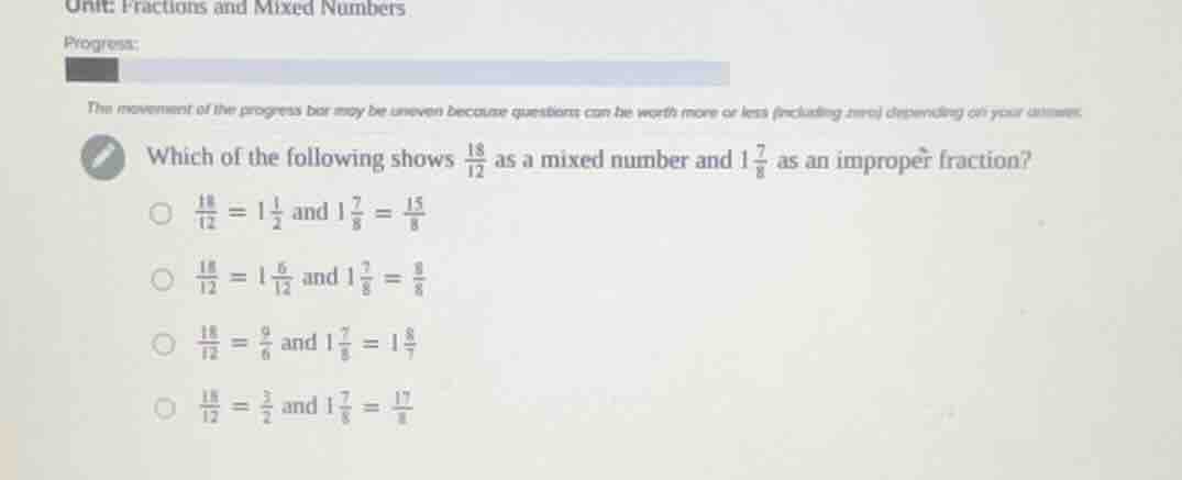 unit fractions and mixed numbers progress: the movement of the progress…
