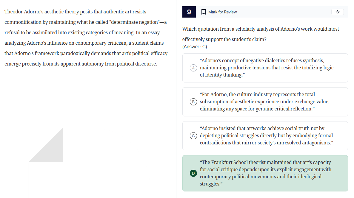 theodor adornos aesthetic theory posits that authentic art resists comm…