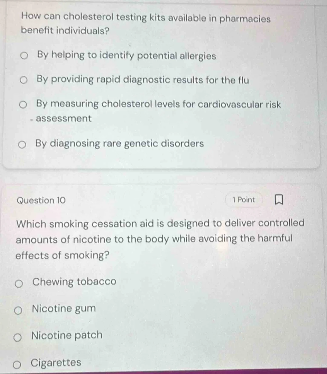how can cholesterol testing kits available in pharmacies benefit indivi…
