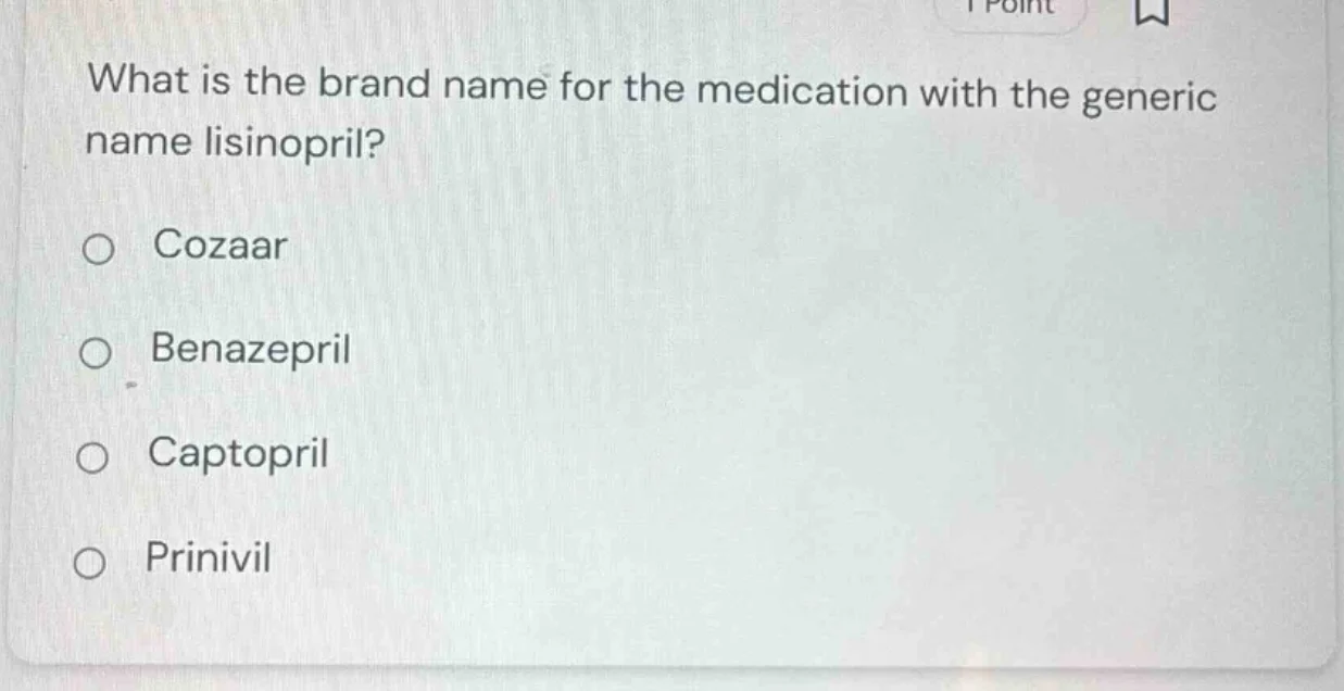 what is the brand name for the medication with the generic name lisinop…