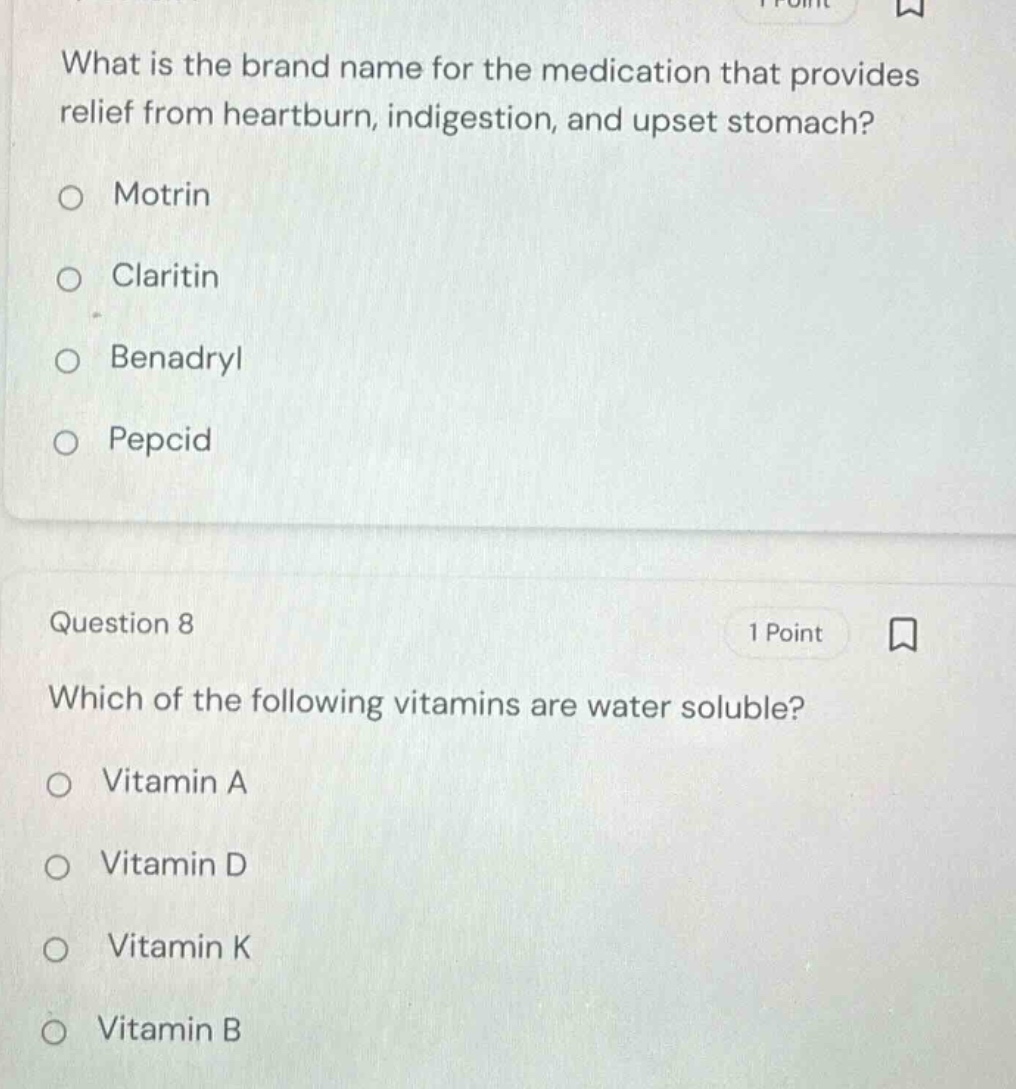 what is the brand name for the medication that provides relief from hea…