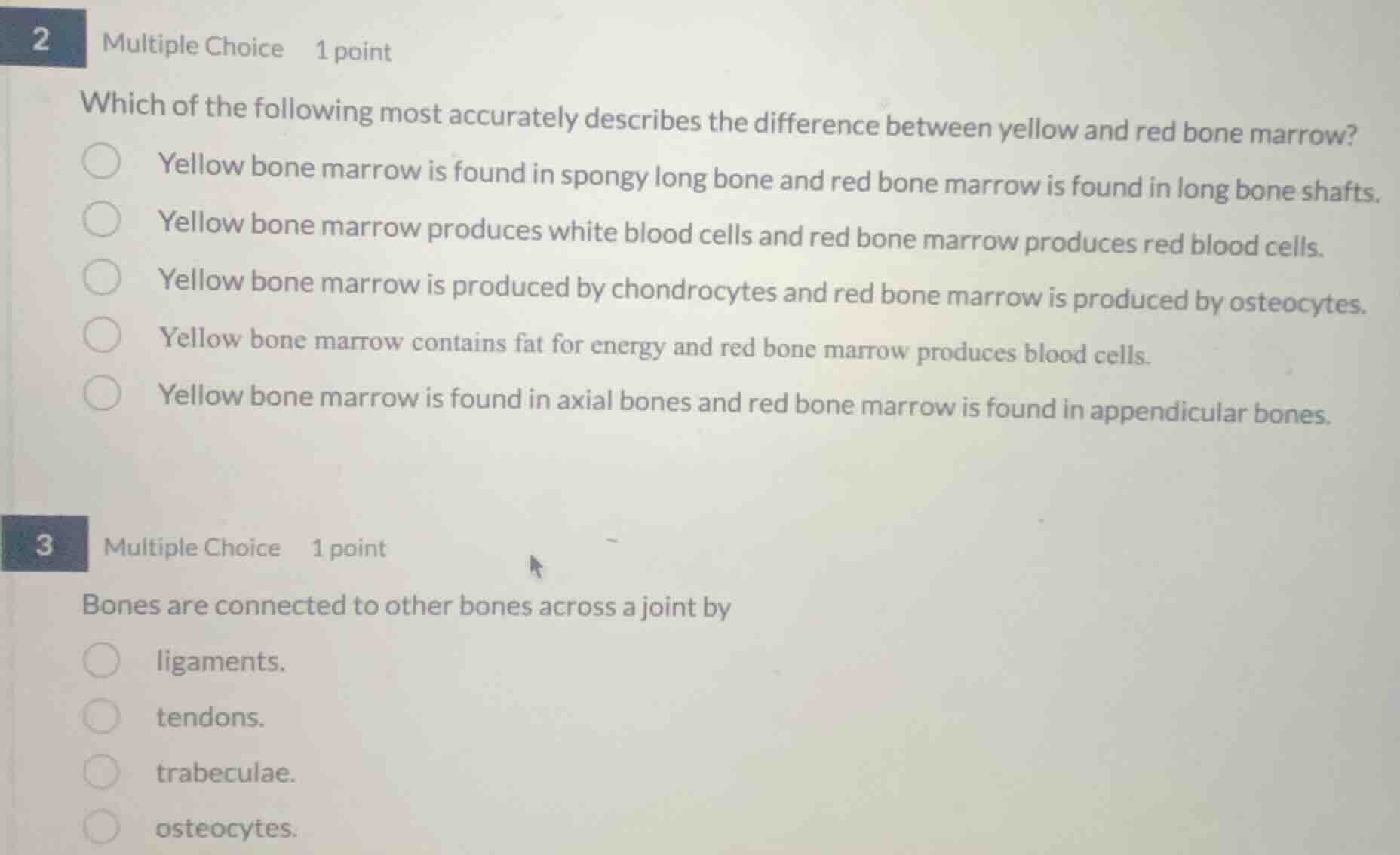 2 multiple choice 1 point which of the following most accurately descri…