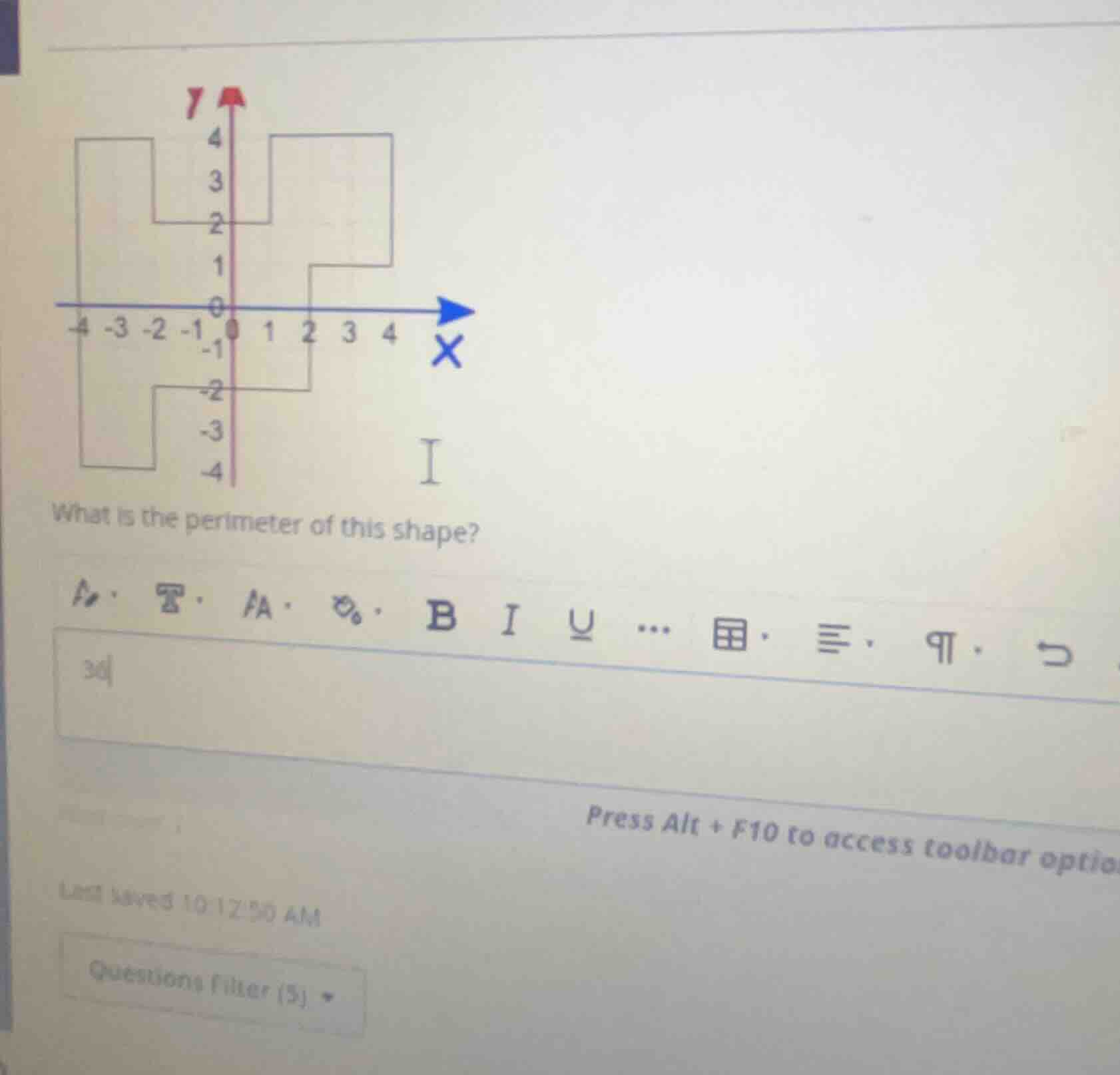 what is the perimeter of this shape?