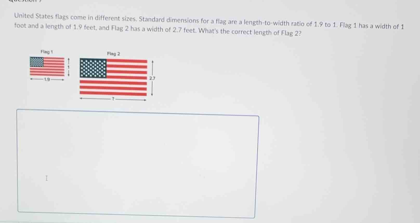 united states flags come in different sizes. standard dimensions for a …