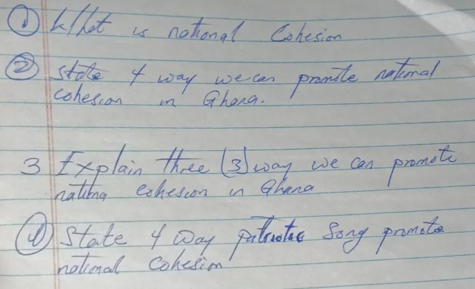 1 what is national cohesion 2 state 4 way we can promote national cohes…