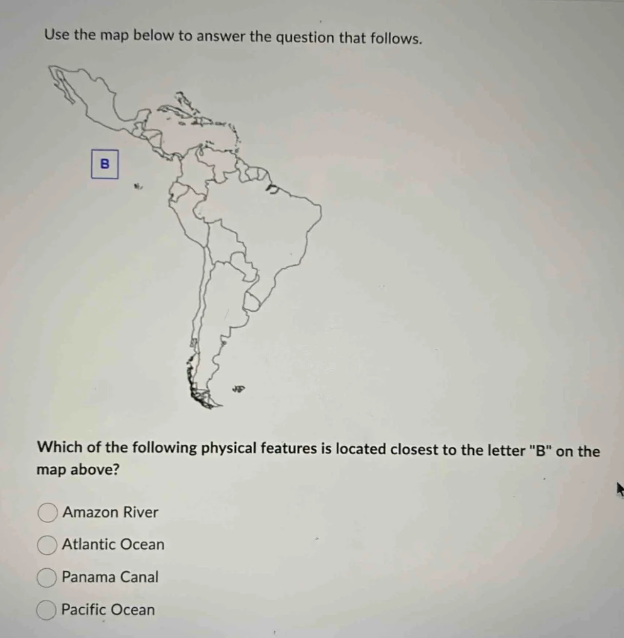 use the map below to answer the question that follows. which of the fol…