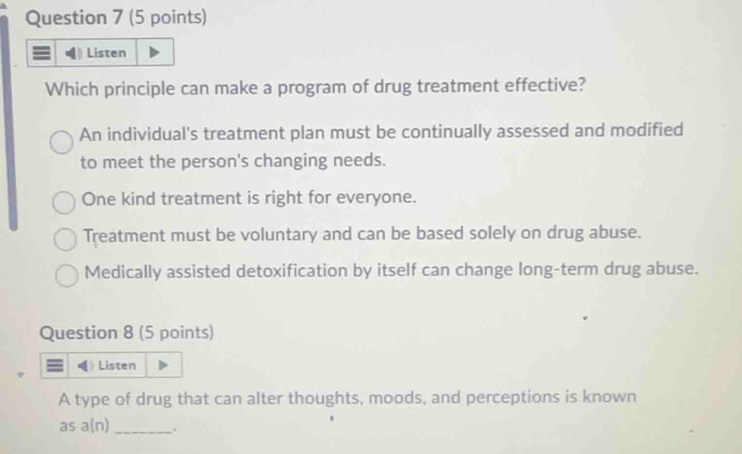 question 7 (5 points) listen which principle can make a program of drug…
