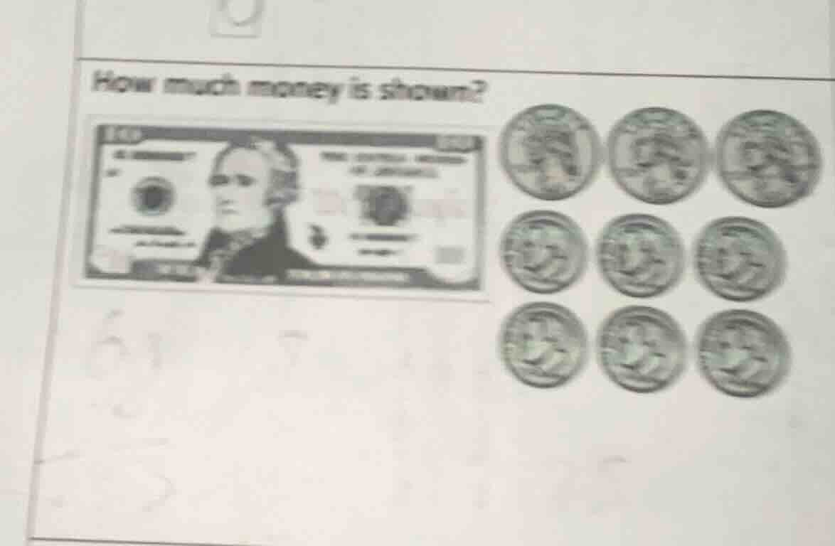 how much money is shown?