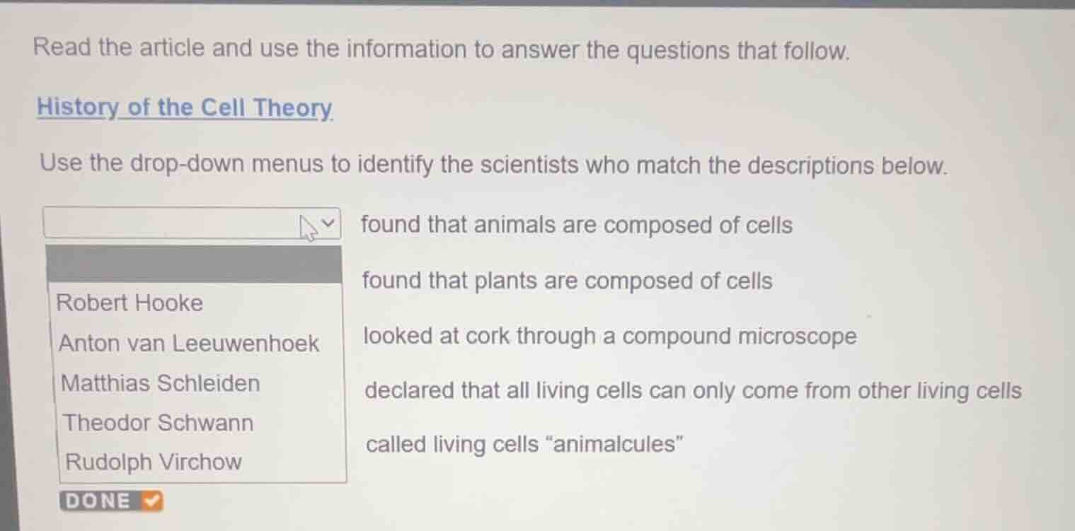 read the article and use the information to answer the questions that f…