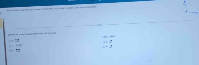 use variables to name the figure shown. if more than one symbol is poss…