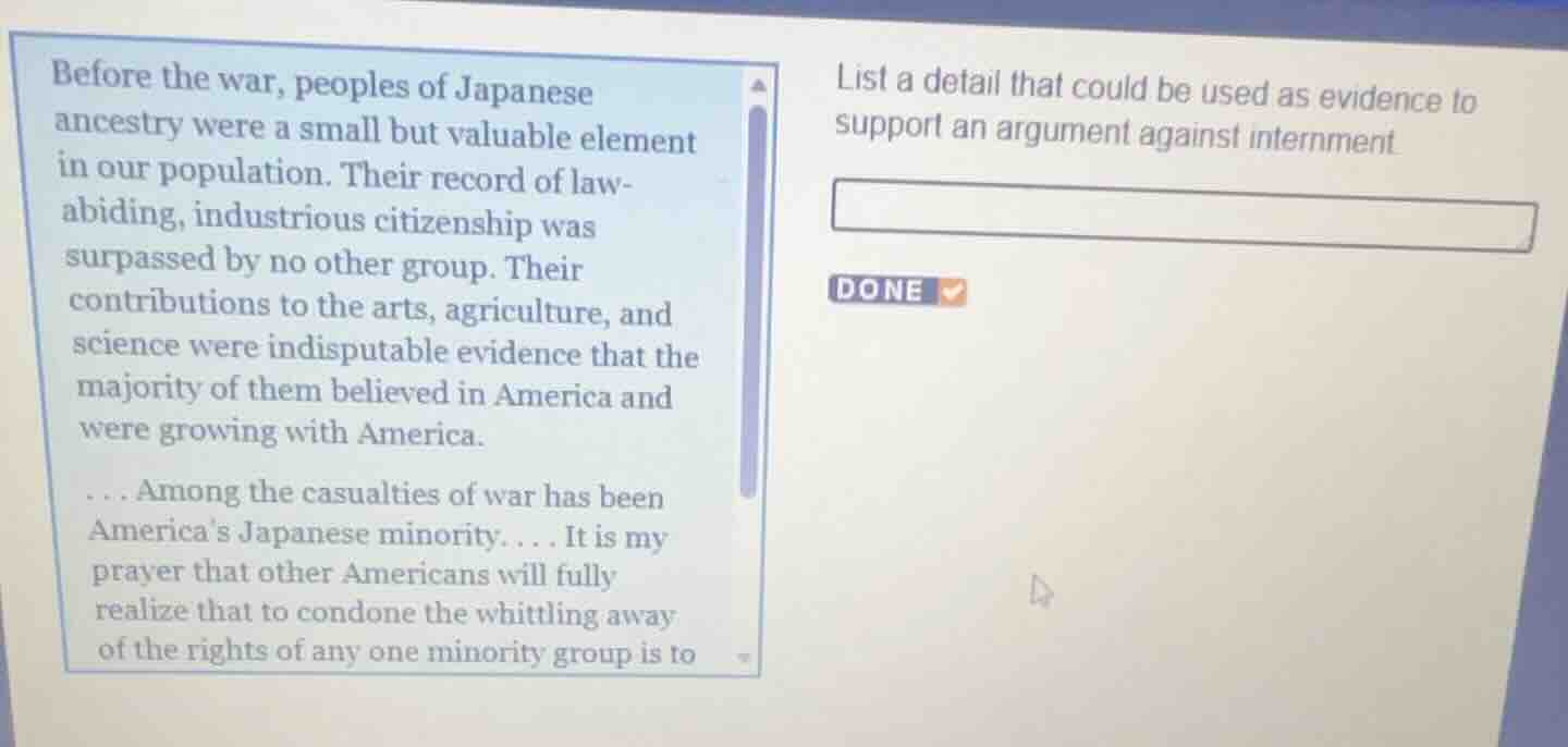 before the war, peoples of japanese ancestry were a small but valuable …