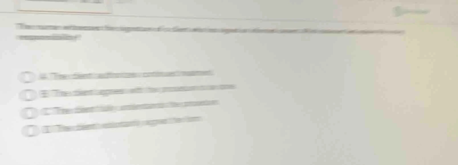 the nurse witnesses the signature of a client who has signed an informe…