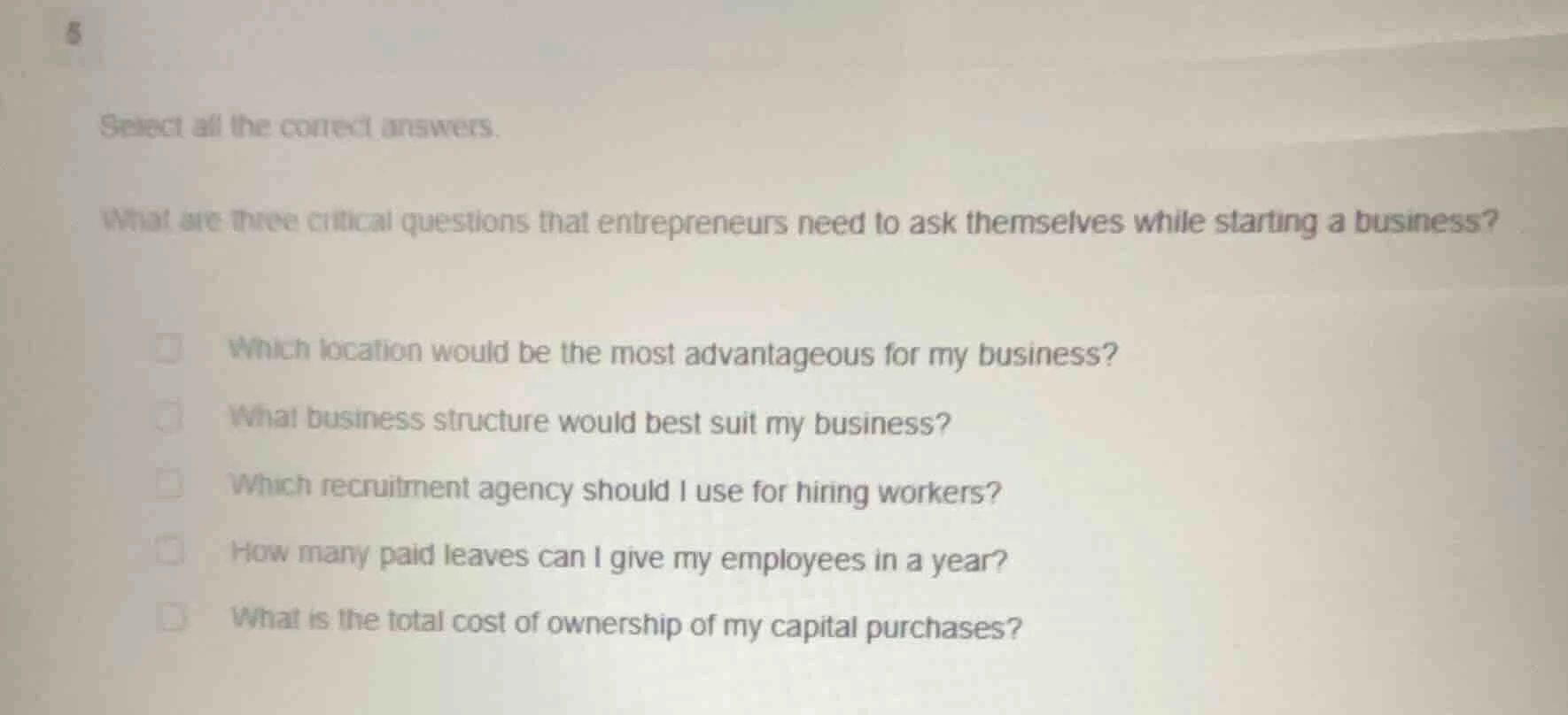 select all the correct answers. what are three critical questions that …