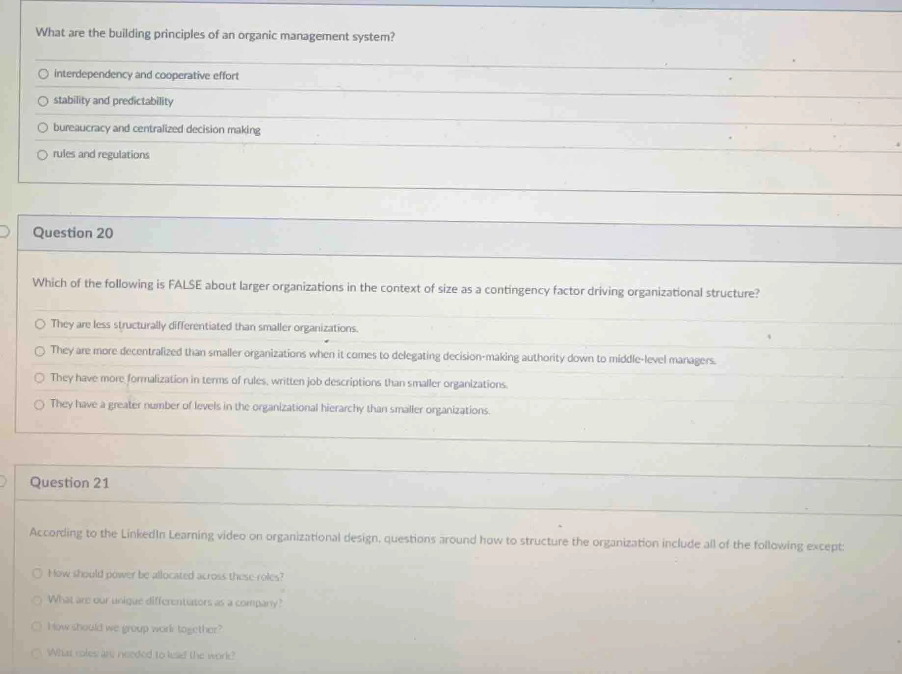 what are the building principles of an organic management system? - int…