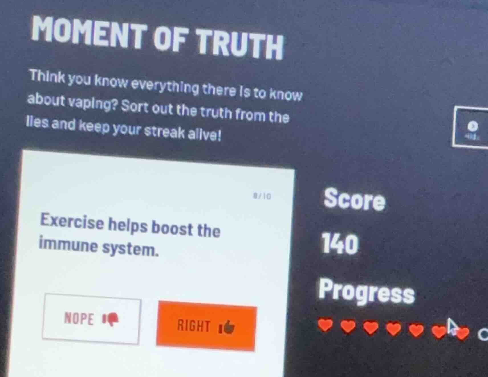 moment of truth think you know everything there is to know about vaping…