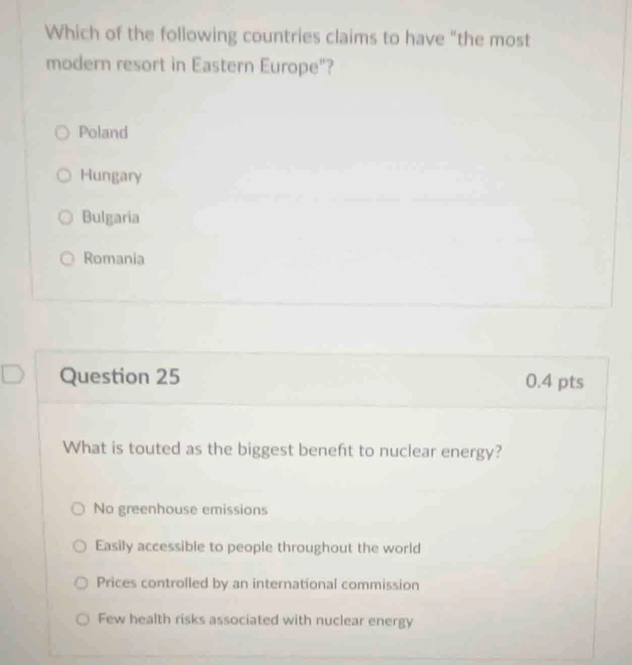 which of the following countries claims to have \the most modern resort…