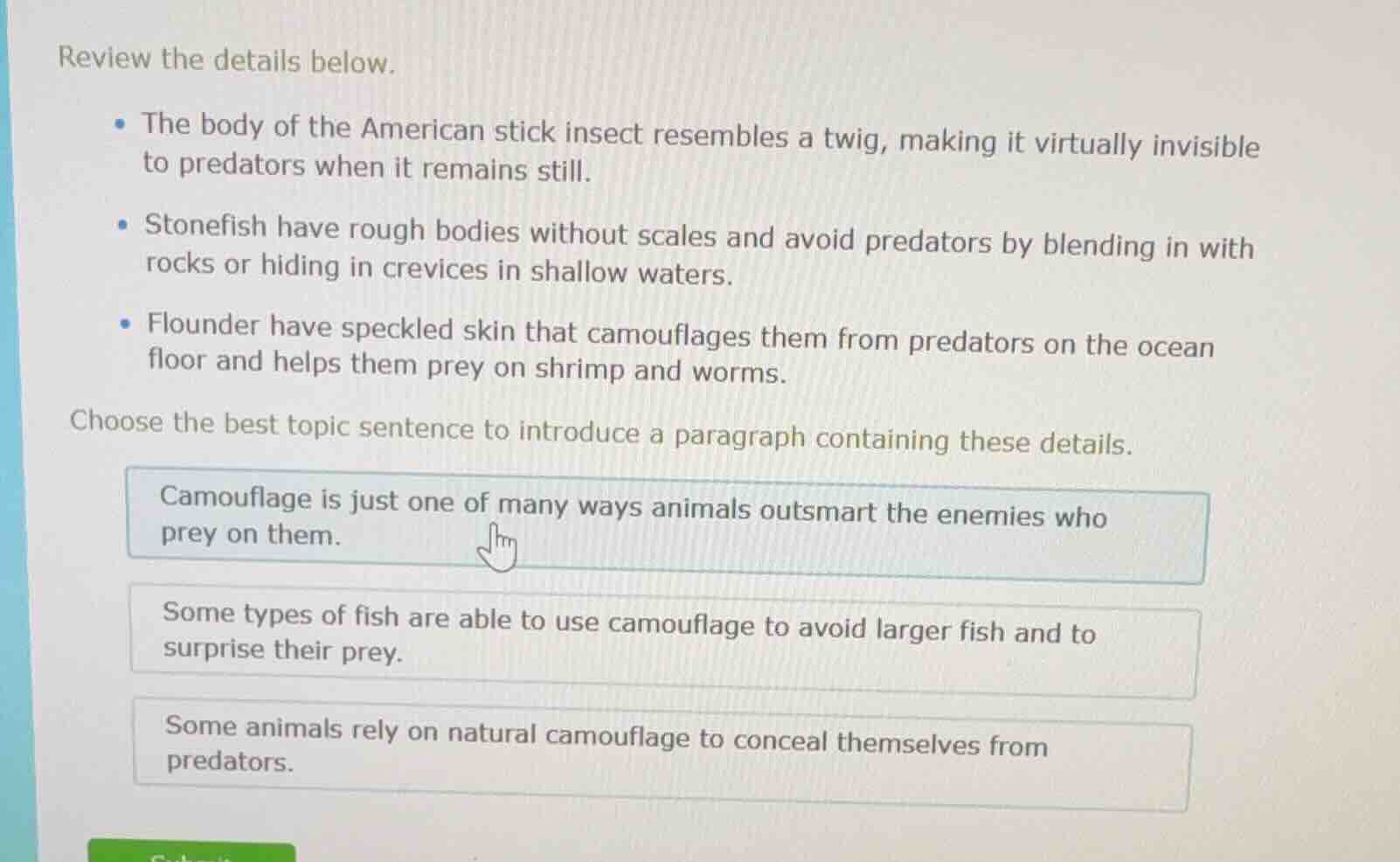 review the details below. - the body of the american stick insect resem…