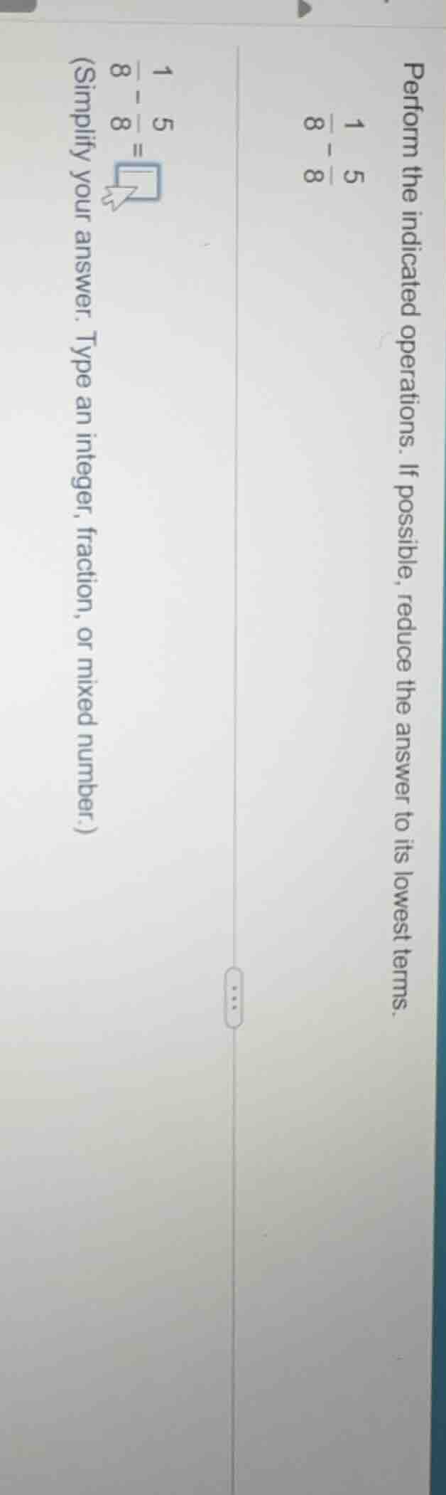 perform the indicated operations. if possible, reduce the answer to its…