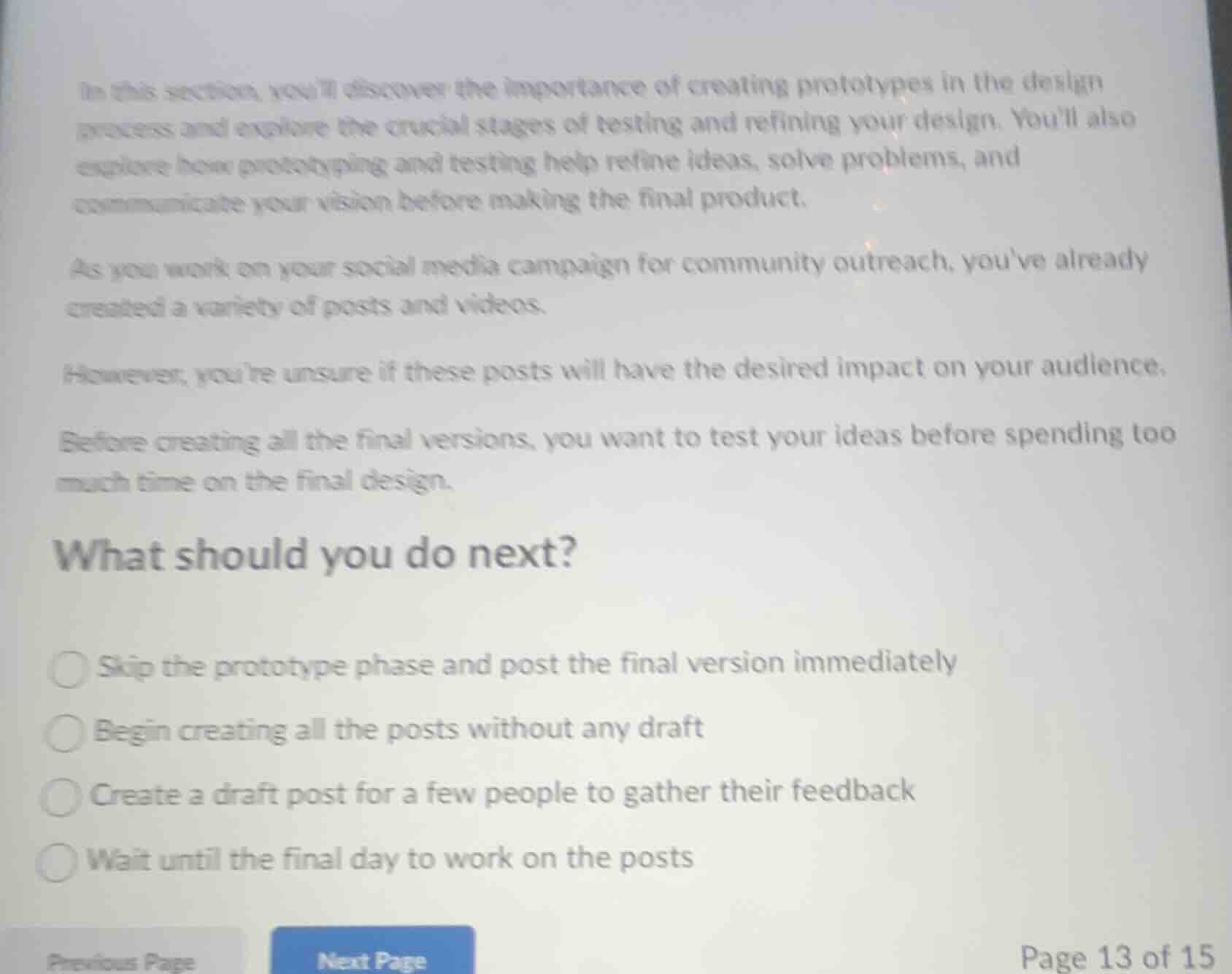 in this section, youll discover the importance of creating prototypes i…