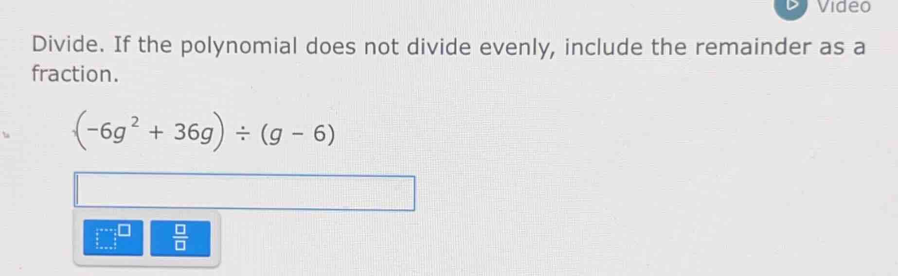 divide. if the polynomial does not divide evenly, include the remainder…