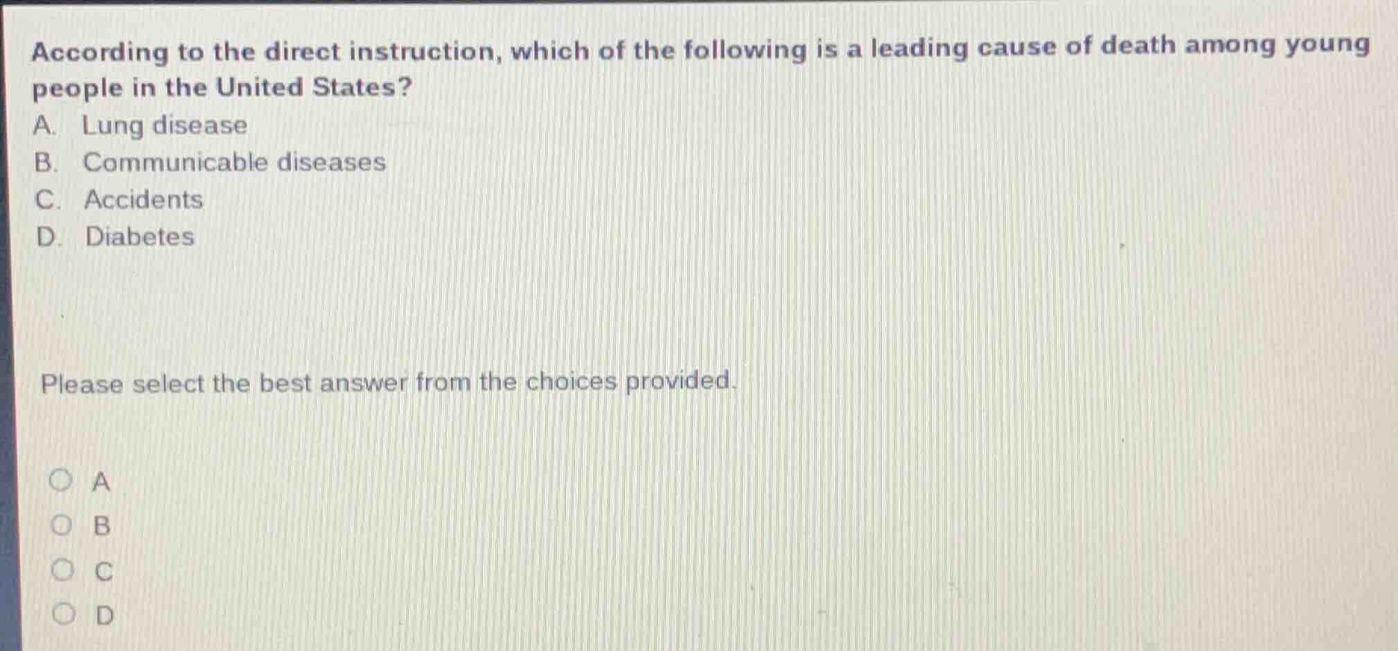 according to the direct instruction, which of the following is a leadin…