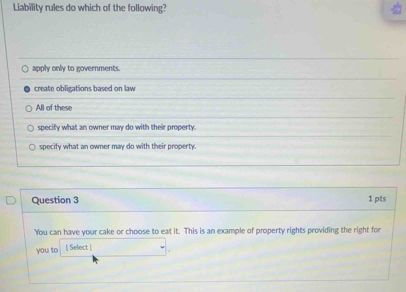 liability rules do which of the following?○ apply only to governments.●…